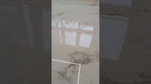 Эпоксидная затирка очистить плитку. Убрать пятна от затирки.