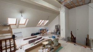 Отделка мансардного этажа