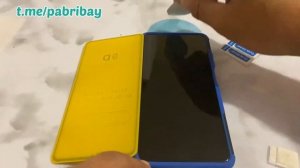 Как приклеить защитное стекло к Поко х3 Про (Poco x3 Pro) не снимая чехла при помощи скотча