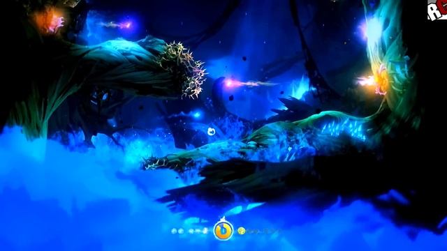 Ori And The Blind Forest - How To Escape Ginso Tree - Close Call Achievement (rising Water)