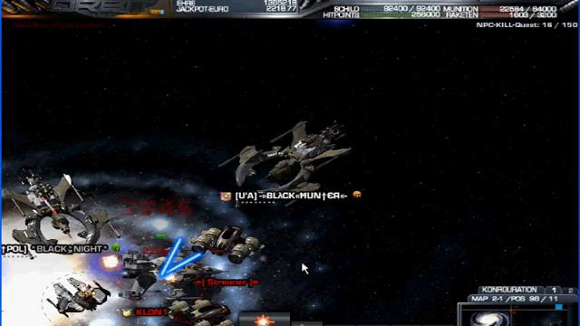 Darkorbit U'A BLACK HUNTER смотреть онлайн