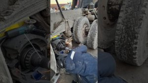 ремонт чулка HOWO