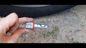 АУДИ Q5 ЗАМЕНА ЛАМПОЧЕК ТУМАНОК НА  LED ДИОДЫ