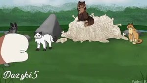 Коты воители Рыжинка клип песня {Только есть одна проблема}
