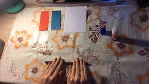 Конструирование из бумаги «Российский флаг» ( старший, подготовительный возраст)