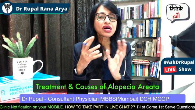 ALOPECIA AREATA ka PERMANENT ilaj kya hai ? PREVENTION & Home Remedy of alopecia -Dr Rupal Explains смотреть онлайн