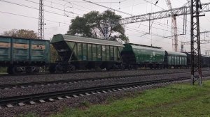 2ТЭ25Км-0179 с грузовым поездом на станции Текстильщики.