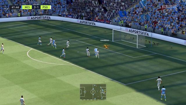 피파22(EEP 2022-23시즌 스쿼드 패치+AI 모드 적용) 22-23시즌 맨시티 vs 파리 생제르망