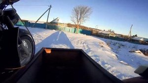 Дрифт зимой на Днепре мт 10 36 с ЛЮЛЬКОЙ