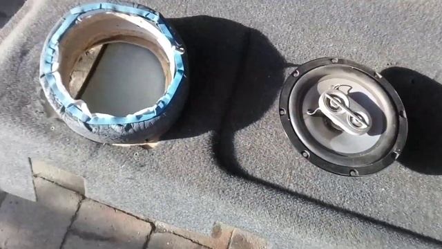 установка динамиков в штатную заднюю полку Дэу нексия смотреть онлайн