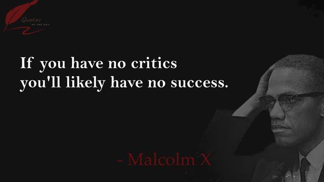 Malcolm X Quotes Learn to see, listen, and think for yourself. смотреть онлайн
