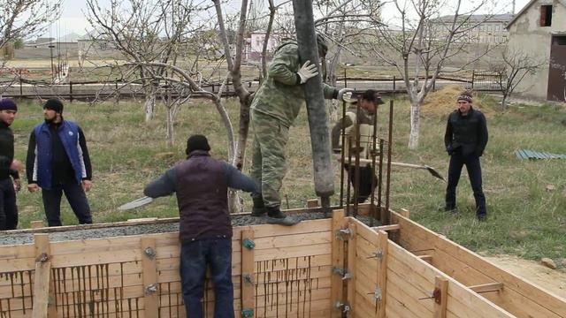 Строительство мечети в с.Коркмаскала смотреть онлайн