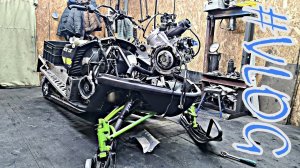 Сборка мотора SUZUKI B80 Arctic Cat CrossFire