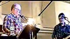 GEORGE SNYDER SINGS BIG BOPPER'S 'CHANTILLY LACE' WITH THE RED WING CRICKETS AT THE ARMORY.