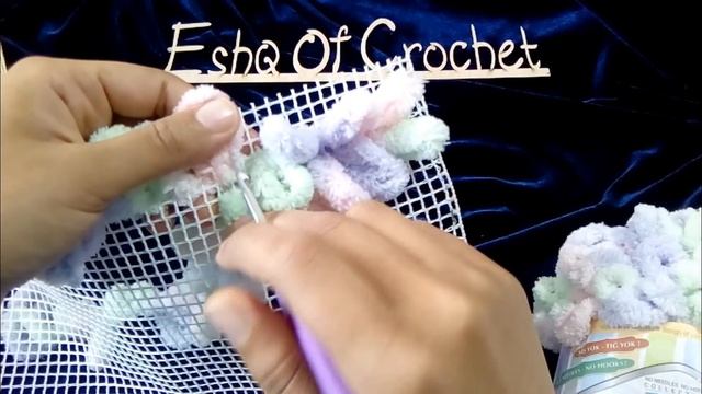 تعملي ايه بشله واحده اليزا بافي فكره مشروع وهدايا عيد الام  New idea with aliza puffy yarn смотреть онлайн