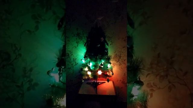 Елочка на светодиодах ws2812 и WLED прошивке, контролер esp8266 смотреть онлайн