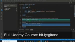 How To Resolve Git Merge Conflict in VSCode