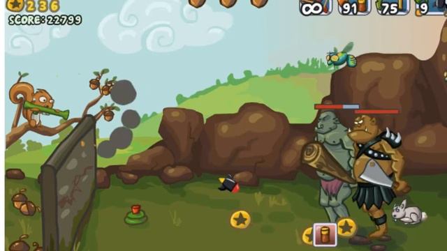 ЗАЩИЩАЕМ ОРЕХИ (мини-игры)-я чёрт побери снайпер!!?? смотреть онлайн