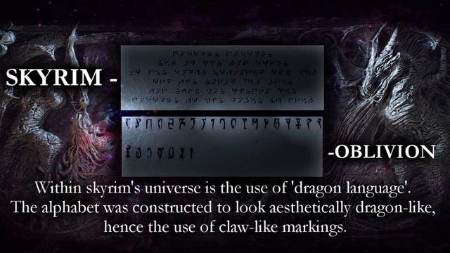 Skyrim : Dragon Language