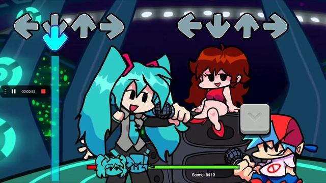 Прохождение второй песни Мику "Aishite" простите если не правильно написал смотреть онлайн