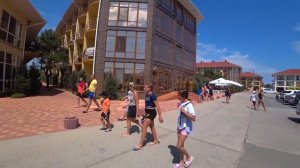 Каролино-Бугаз в августе.