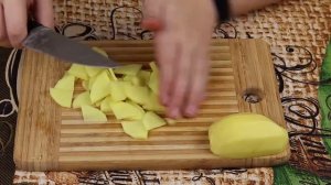 Запечённая картошка с грибами и сыром