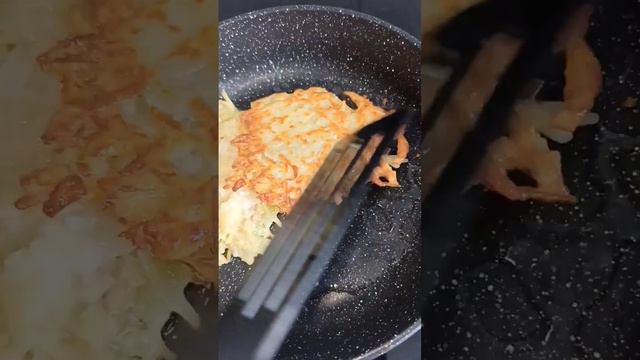 Картофельные драники с мясом😋#готовлю #готовлюдома #драникикартофельные #рецепт