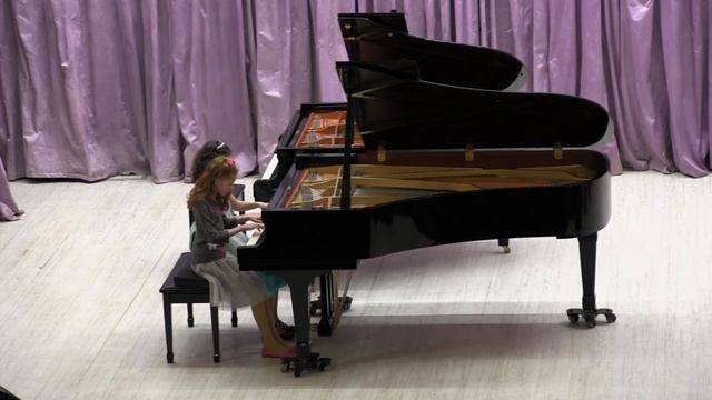 Хохлова Яна, 2 класс и Шатилова Юля, 4 класс Г. Доницетти Баркарола смотреть онлайн