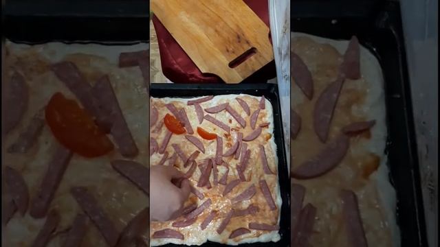 ГОТОВИМ ПИЦЦУ ВСЕЙ СЕМЬЕЙ. ДЕТИ ГОТОВЯТ ВКУСНУЮ СОЧНУЮ ПИЦЦУ. ???