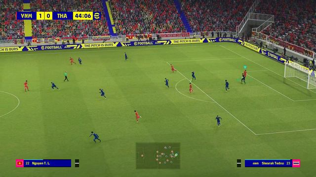 EFOOTBALL 2022: VIỆT NAM - THÁI LAN смотреть онлайн