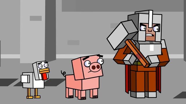 Minecraft: Dungeons (Анимация) | Сердце Обитателя Края ФИНАЛ | Блок-отряд (Рус.Дубляж) смотреть онлайн