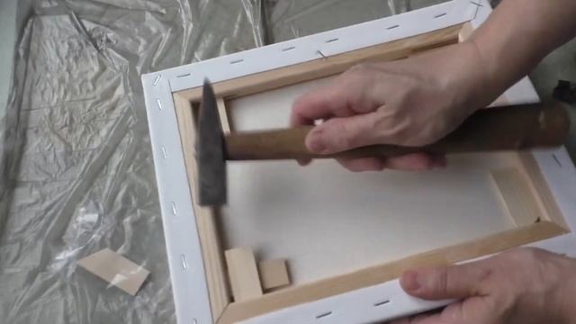 Как подготовить холст к работе Акриловая заливка Для начинающих #5 смотреть онлайн