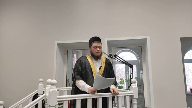 Хутба "Наше отношение к мечети" || Абдуллах хазрат смотреть онлайн