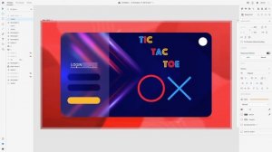 Adobe XD TicTacToe Web/App UI Tutorial Part- l