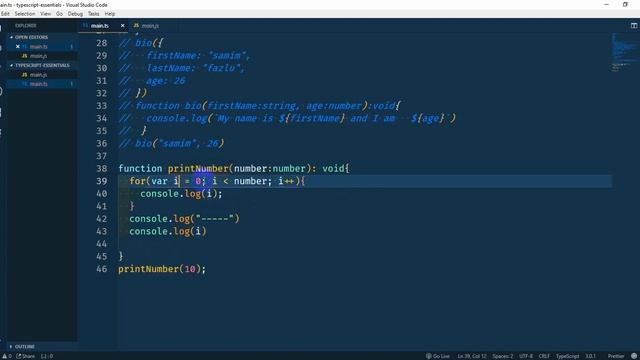 Typescript crash course | Typescript tutorial for beginners (Bangla)