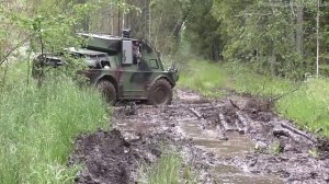 БРДМ-2 ДОМИНАТРО-М испытания на бездорожье