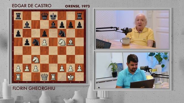 Gheorghiu Florin VS Edgar de Castro - Orense 1973