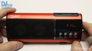 Musky HJ-93 - мини акустика, FM-радио, USB и SD.