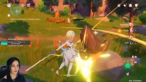 Стрим Genshin Impact начало #1 | Прохождение геншин импакт стрим | VITAMINKA | PS4