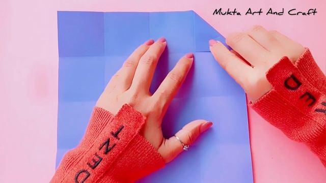DIY Origami Paper Box | How to make Stationary Box | Easy Origami Box Tutorial #DIY