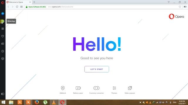 How To Use WhatsApp And Facebook Messenger Directly From Opera Browser (HINDI/URDU) смотреть онлайн