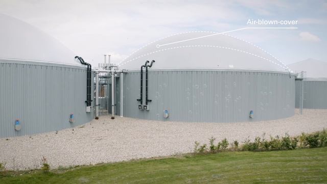 Versatile biogas plant with membrane technology (850 Nm³/h) in Denmark смотреть онлайн