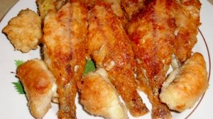 Самый вкусный жареный окунь.
