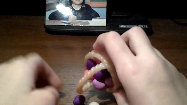 Обзор на мою новую поделку из полимерной глины смотреть онлайн