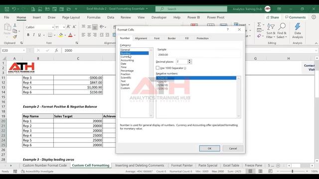 How to use Custom Number Format in Excel 2016, 2019 & Excel 365 | [English + Hindi] смотреть онлайн