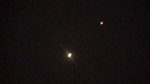 Jupiter & Mars conjunction Meade ETX-80/Iphone 5s/Nightcap app