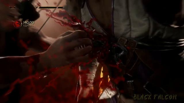 Mortal Kombat 11 Башни времени Перчатка этап 6 Море крови
