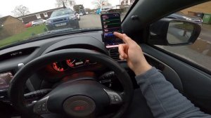 Subaru P0852 Fault Code rest & Live Data from Bluedriver on the Subaru Impreza