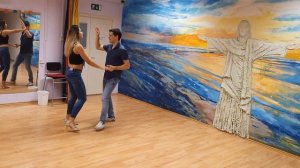 Gabor & Viki - Yummy - Bachata practice in Budapest