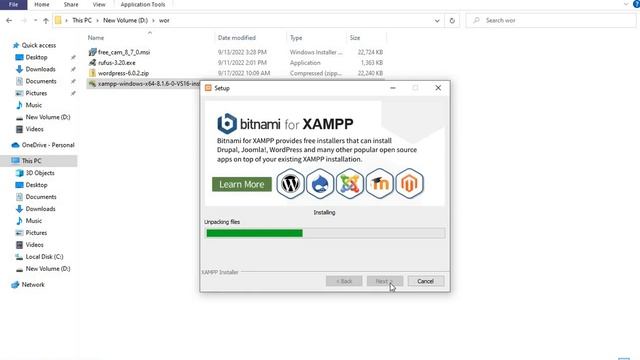 Installing XAMPP (WordPress Server) on Windows 10 | Setting Up WordPress development Environment смотреть онлайн